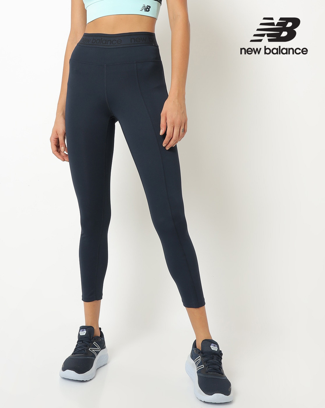 Buy Blue Leggings for Women by NEW BALANCE Online