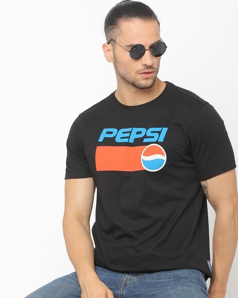 Pepsi Print Crew-Neck T-shirt