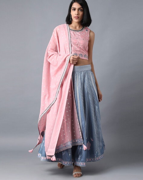 pink-bridal-lehenga - ShaadiWish