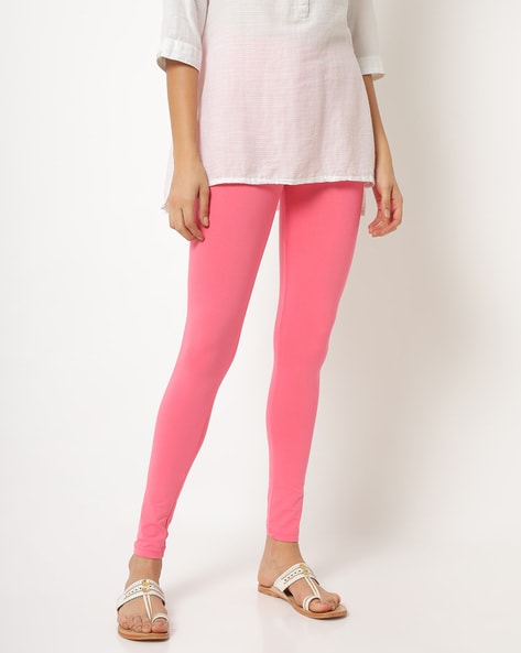 womens pink leggings