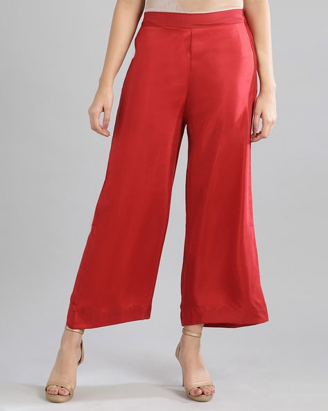 Aurelia Palazzos with Semi-Elasticated Waistband