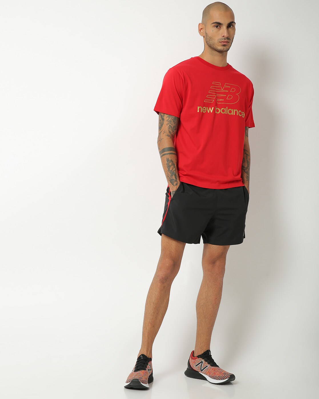 Buy Black Shorts & 3/4ths for Men by NEW BALANCE Online