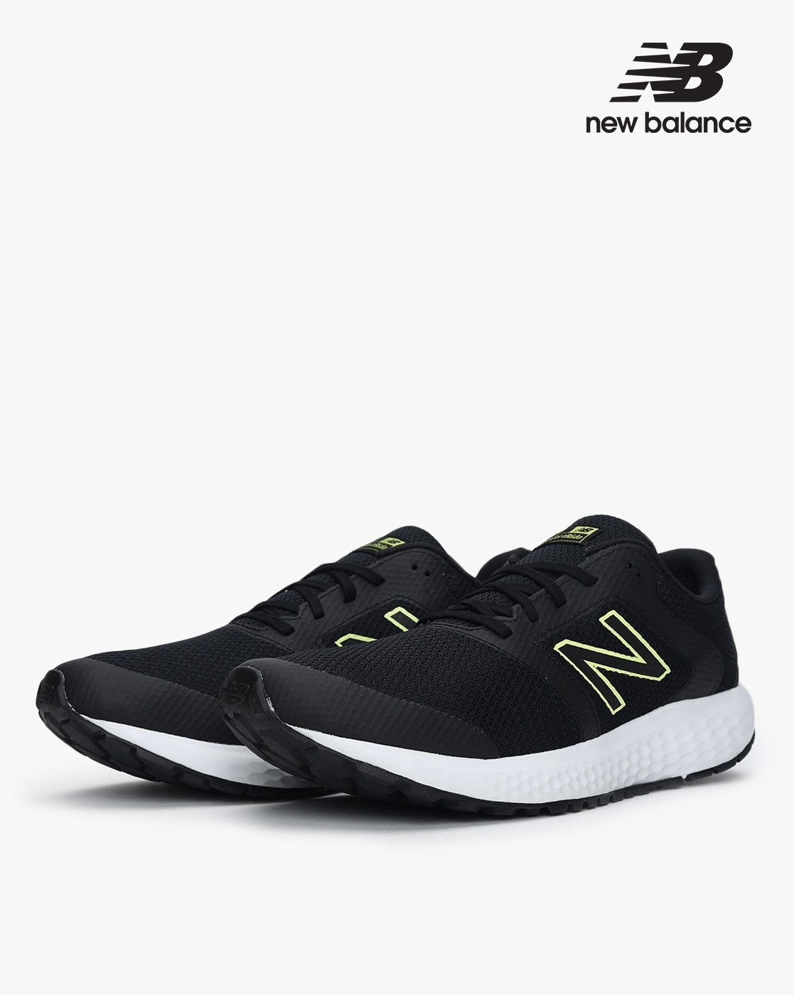 mens new balance running shoes black