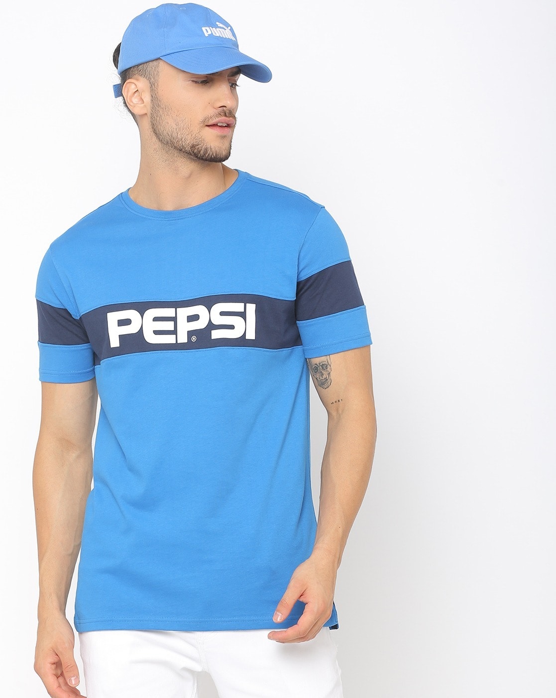 pepsi blue shirt