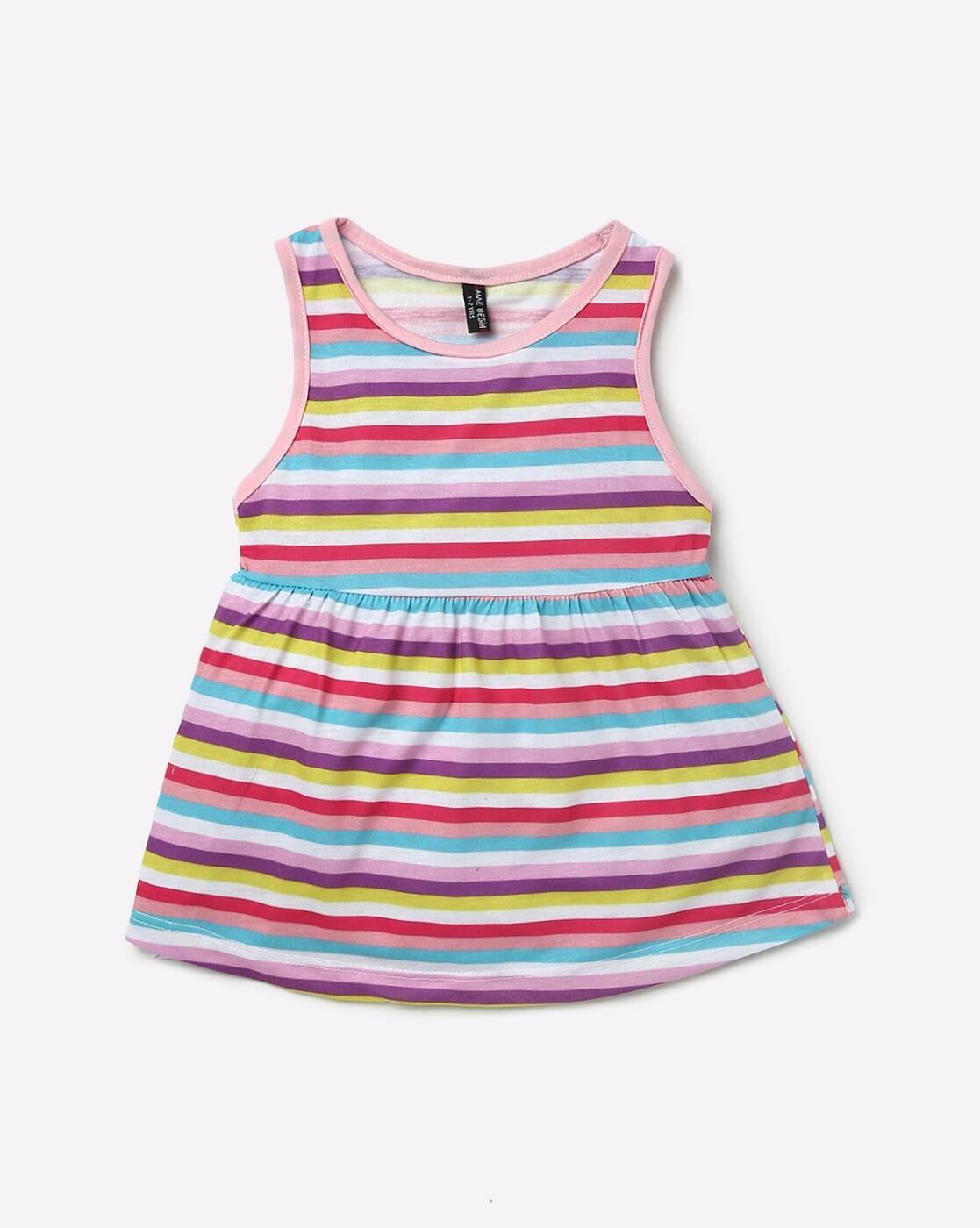 Buy Multicoloured Dresses & Frocks for Girls by GAME BEGINS Online |  Ajio.com