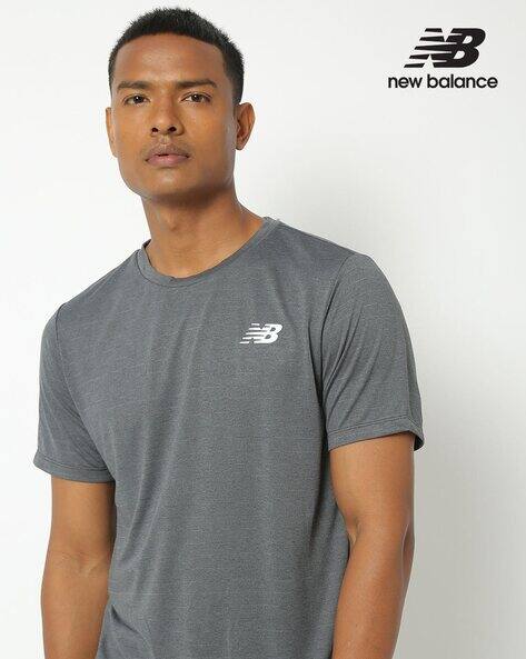 Buy Grey Tshirts for Men by NEW BALANCE 