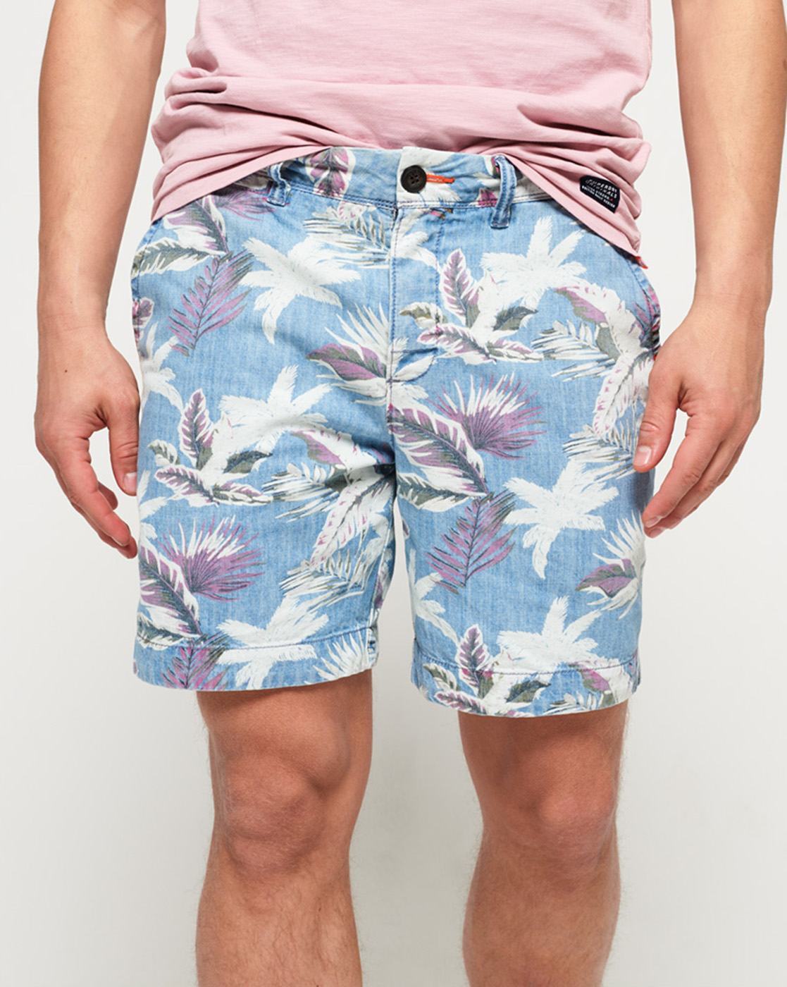 superdry nue wave wash shorts