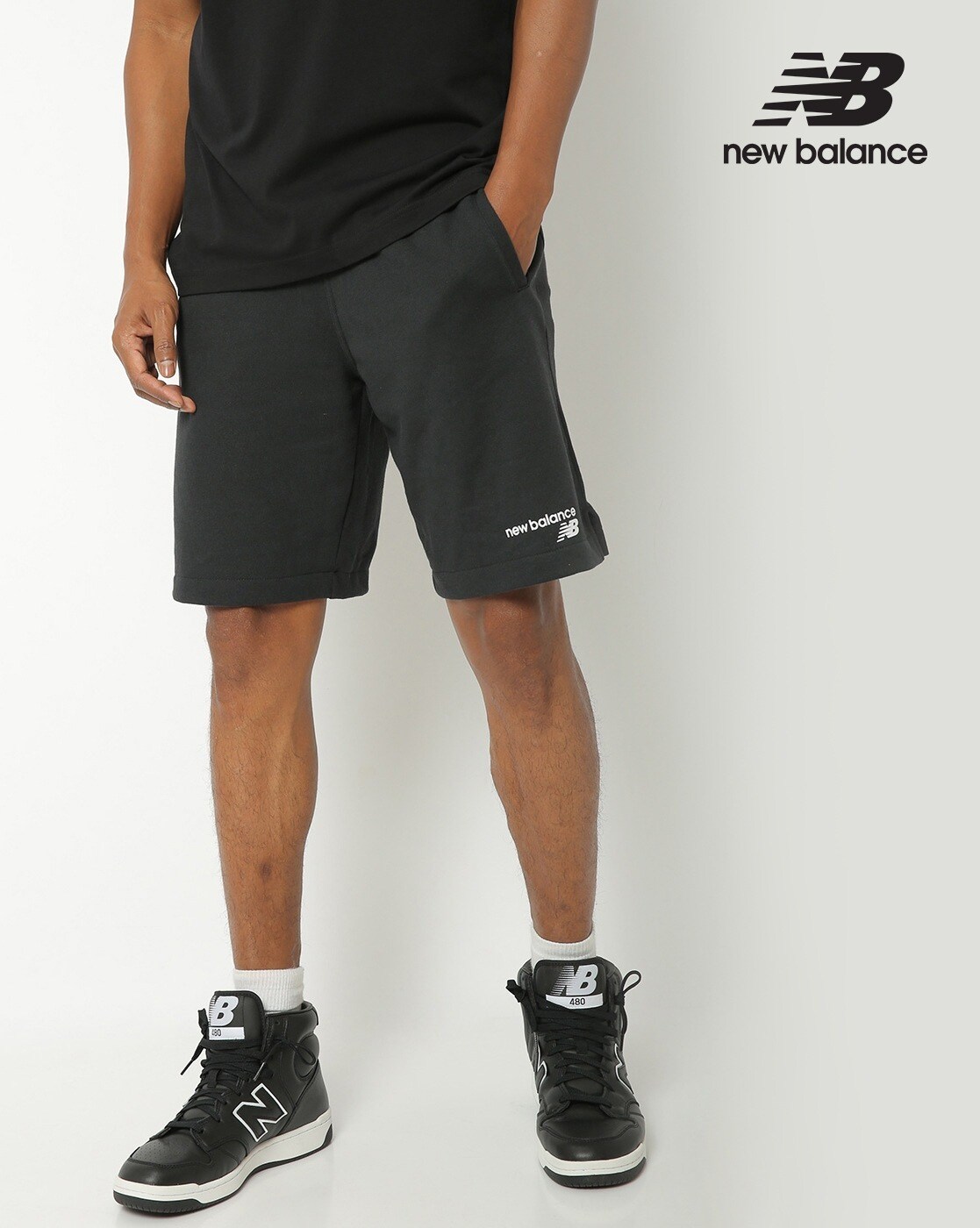 Buy Black Shorts & 3/4ths for Men by NEW BALANCE Online