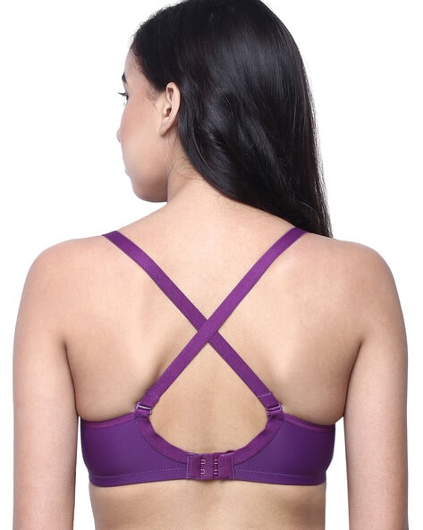 Buy Purple Bras for Women by INKURV Online