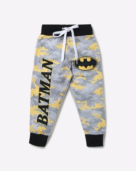 Grey BOYS & TEENS Regular Fit Batman Licence Normal Waist Trousers 2565376  | DeFacto