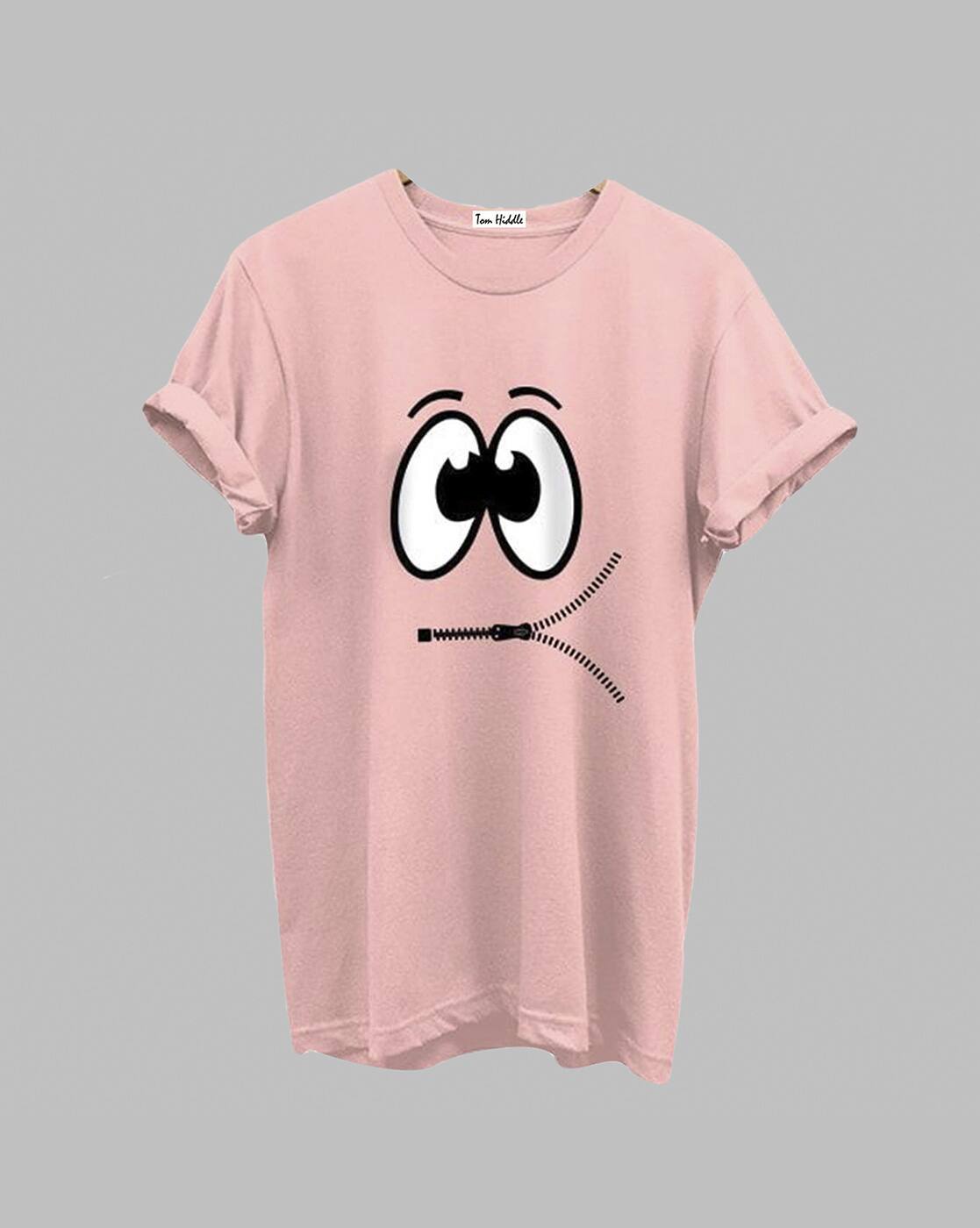 Buy Pink Tshirts for Men by TOM HIDDLE 