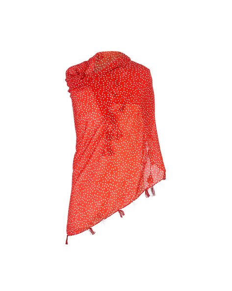 Polka-Dot Print Stole with Tassels Price in India