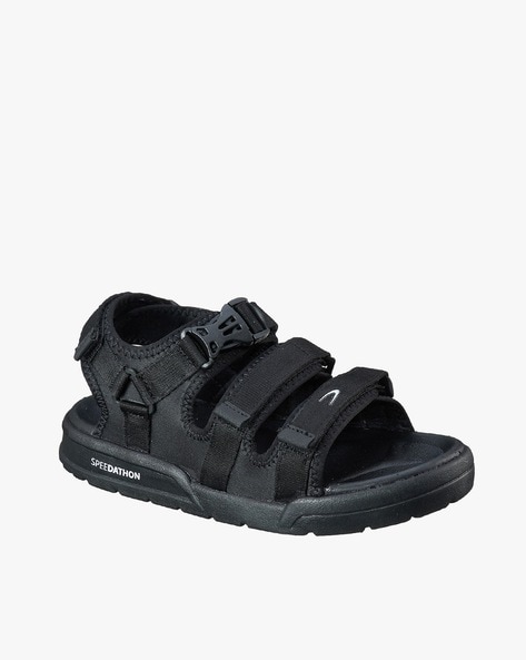 Buy Black Sandals for Men by DUKE Online Ajio