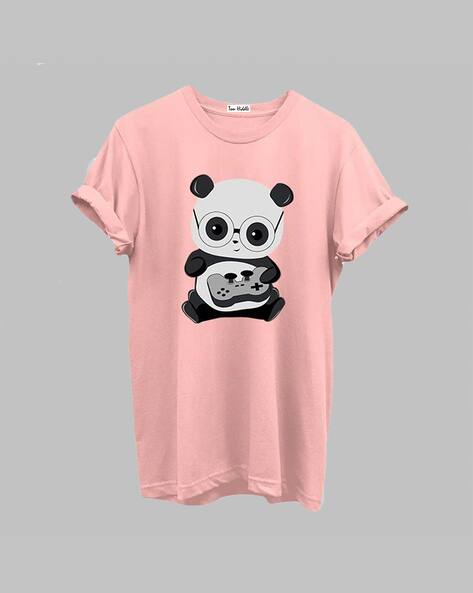 Buy Pink Tshirts for Men by TOM HIDDLE 