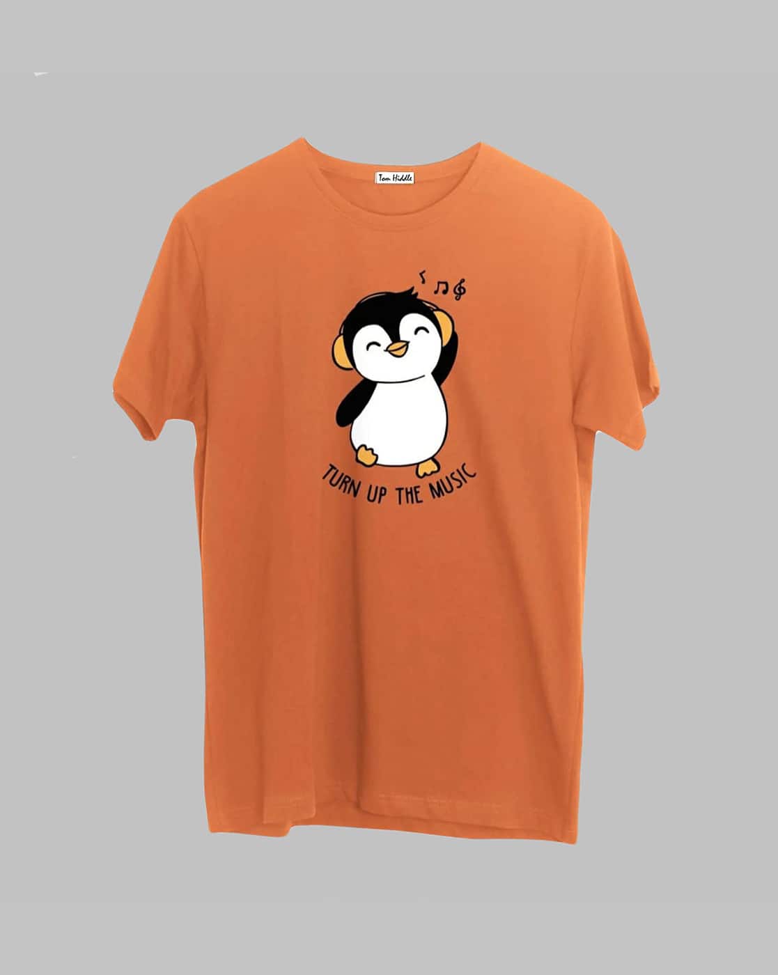 Buy Brown Tshirts for Men by TOM HIDDLE 