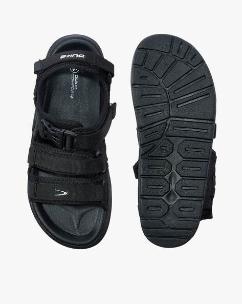 Buy Black Sandals for Men by DUKE Online Ajio