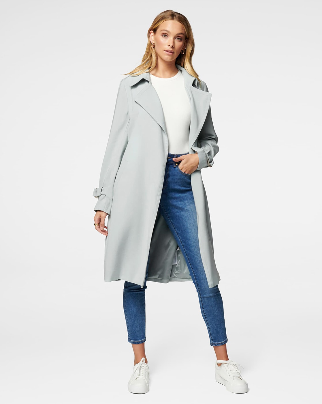 grey winter coat