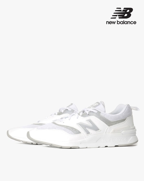 new balance mens running shoes white