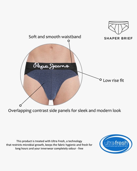 Buy Grey Briefs for Men by PEPE JEANS Online