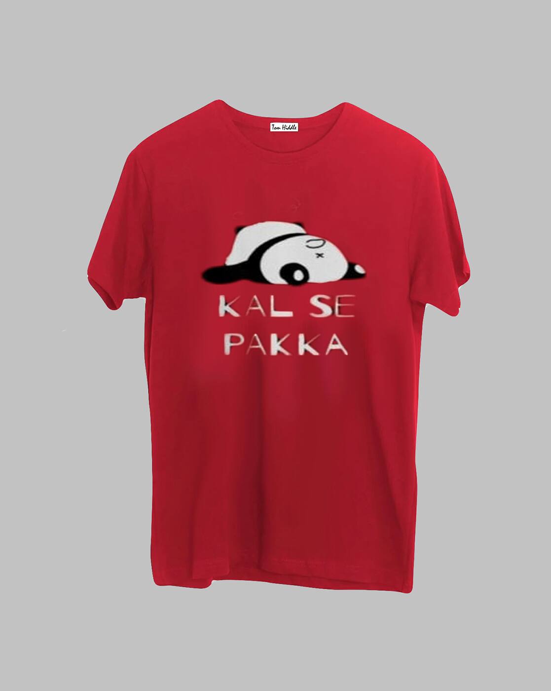 Buy Red Tshirts for Men by TOM HIDDLE 