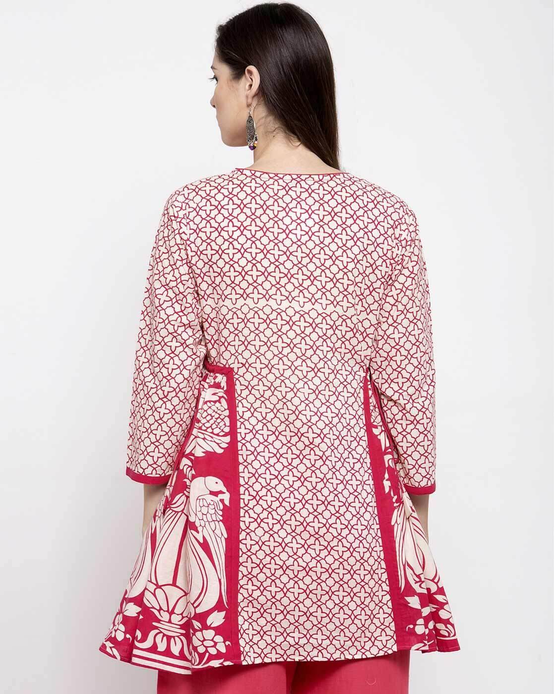 Buy Cream Kurtis \u0026 Tunics for Women by 