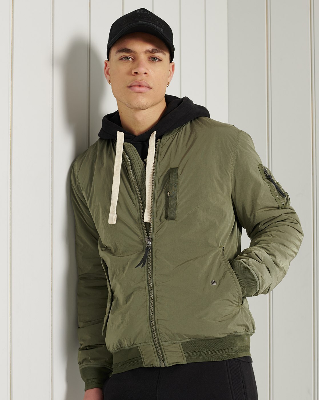 J.Crew Everyday Bomber Jacket in Green for Men | Lyst