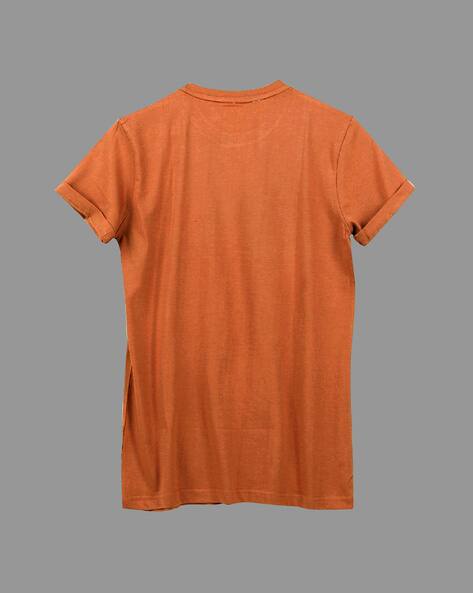 Buy Brown Tshirts for Men by TOM HIDDLE 