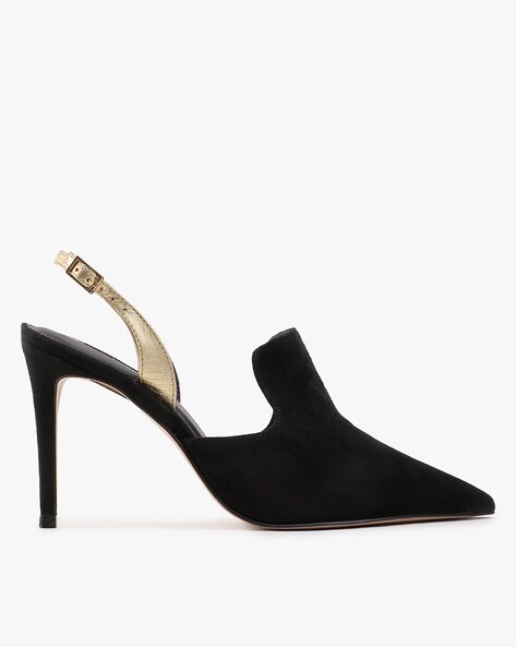 Buy Black Heeled Shoes for Women by Dune London Online Ajio