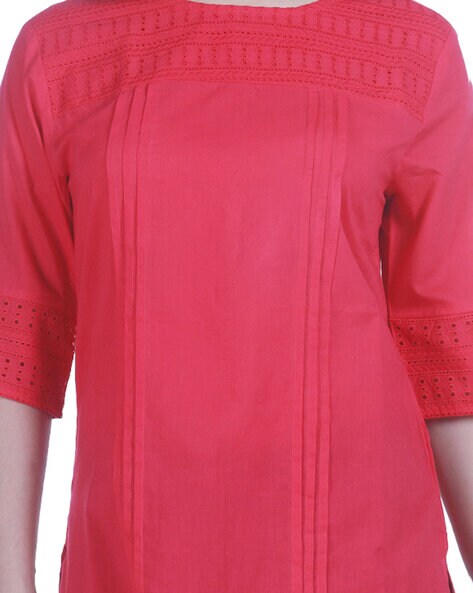 Buy Red Tops for Women by 9 IMPRESSION Online