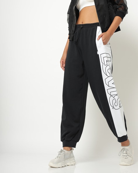 Buy Black & White Track Pants for Women by LEVIS Online 