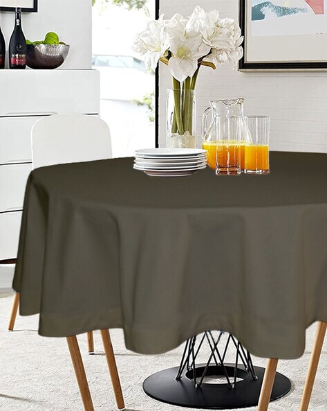 Home Tablecloth Waterproof Modern Decor Rectangle Round Dining Table Cloth Cover