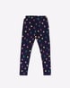 Buy Navy Blue Leggings for Girls by RIO GIRLS Online