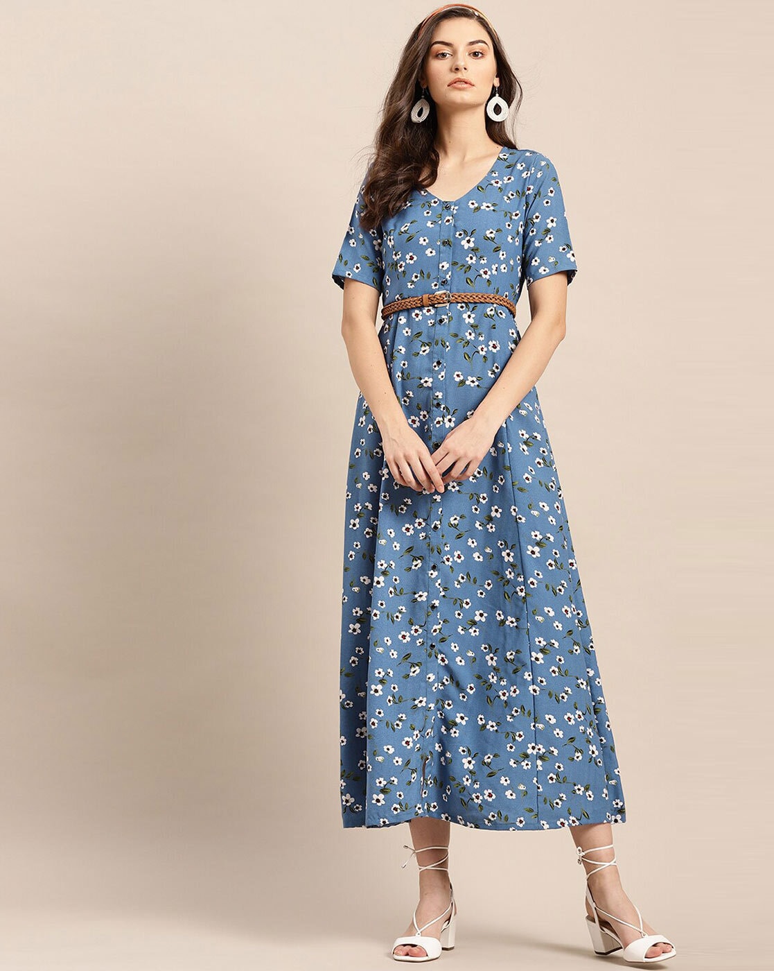 Buy Green Dresses for Women by Hetvi Creation Online | Ajio.com