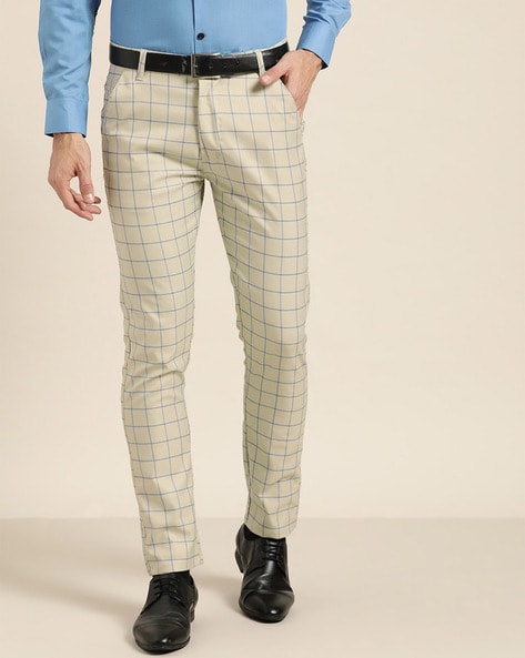 Buy Girls Black & Orange Check Straight Pants Online at Sassafras