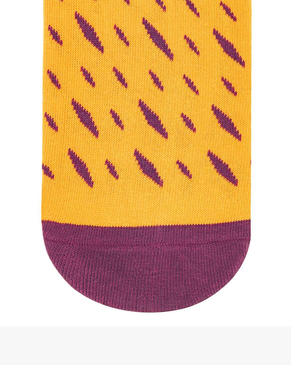 Buy Yellow Socks for Men by Dynamocks Online