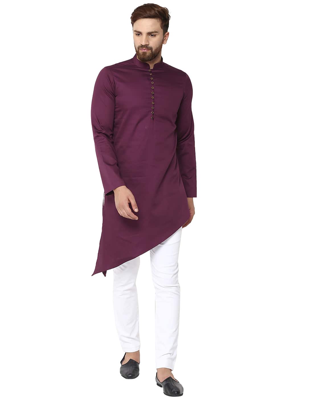 asymmetrical kurta men