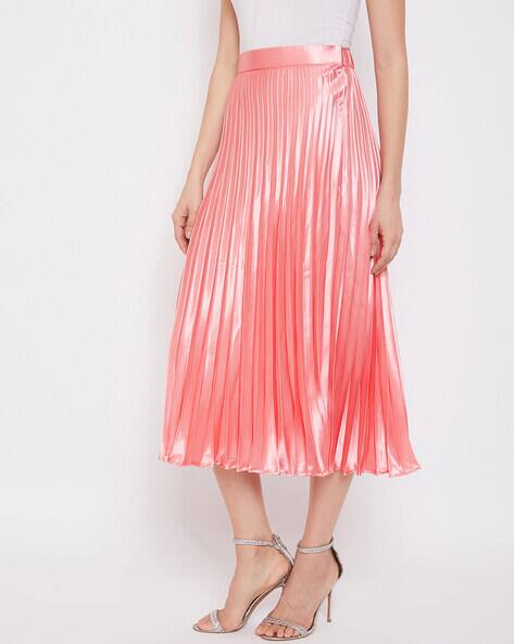 pink metallic skirt instructions