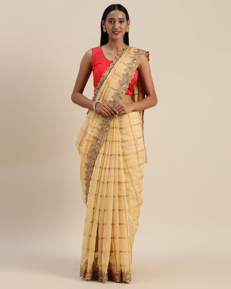 Buy Gajri Sarees for Women by ARECA DESIGNER Online | Ajio.com