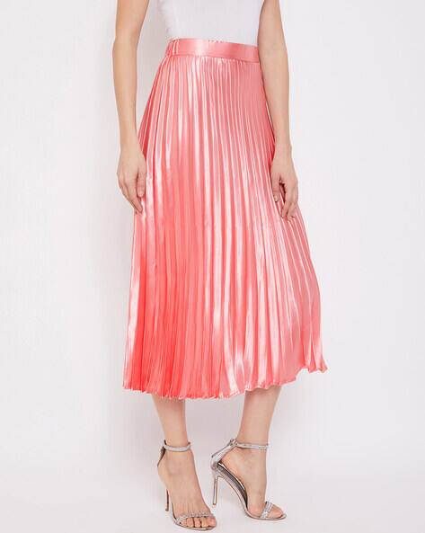 pink metallic skirt instructions