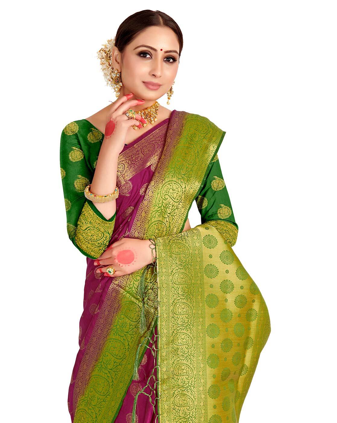 soft silk sarees below 2000 – Joshindia