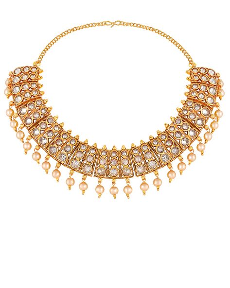 Gold pachi necklace on sale sets