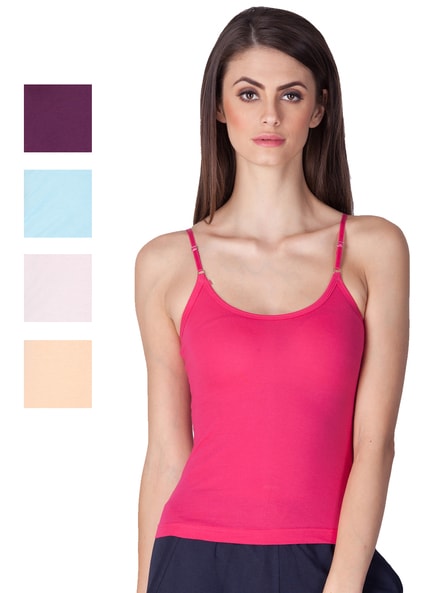 Buy Multicolor Camisoles & Slips for Women by LUX COZI Online