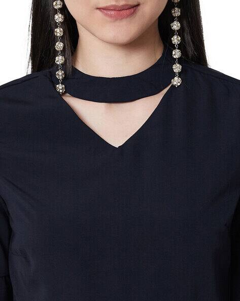 Buy Navy Blue Dresses for Women by Nun 