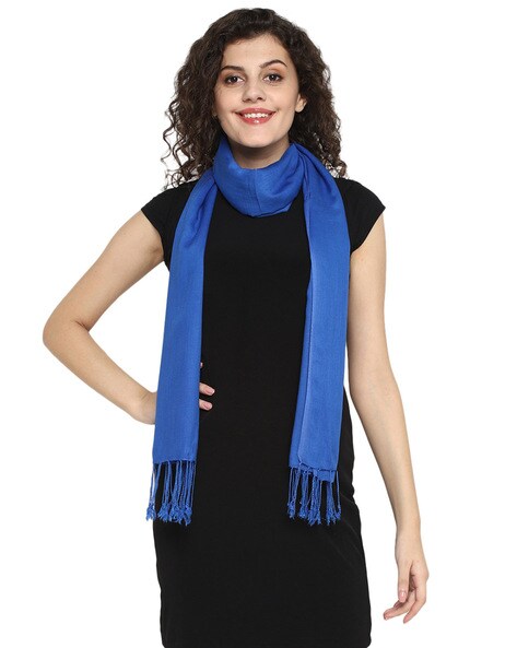 Woven Stole with Fringes Price in India