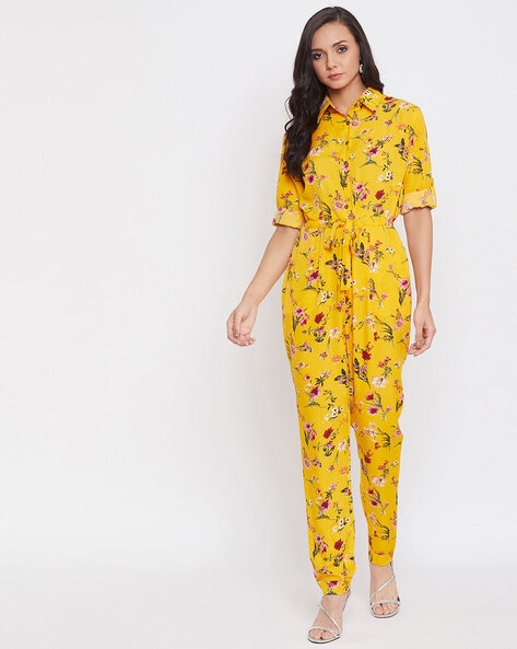 Experience more than 132 yellow jumpsuit womens super hot