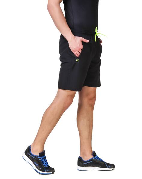 Buy Black Shorts \u0026 3/4ths for Men by 