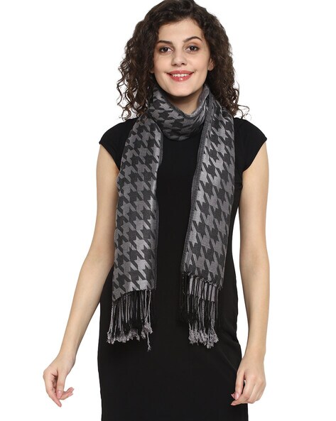 Woven Stole with Fringes Price in India