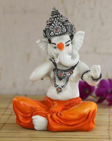 Buy Orange Showpieces & Figurines for Home & Kitchen by Ecraftindia Online  