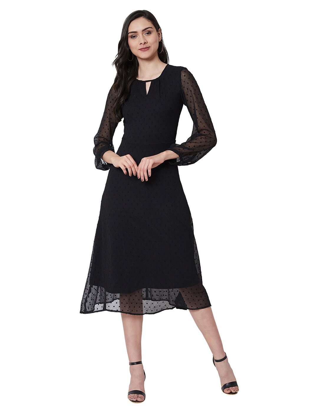 Buy Off-White Dresses for Women by VIDRAA WESTERN STORE Online | Ajio.com