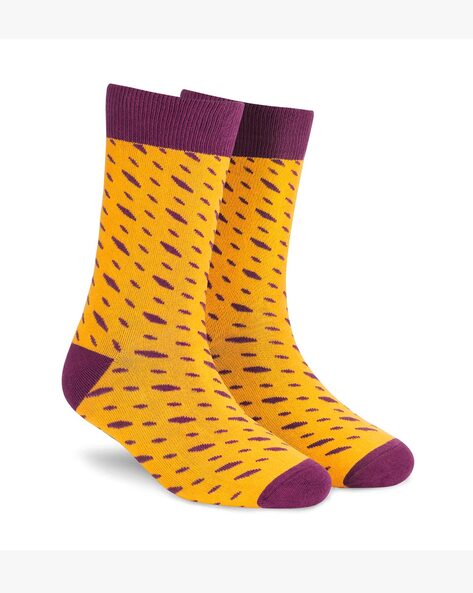 Buy Yellow Socks for Men by Dynamocks Online